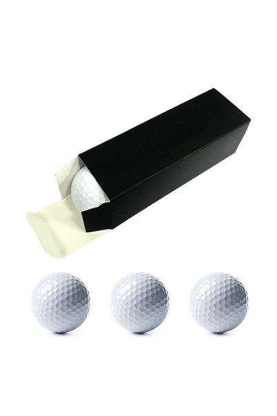 MAXPRINT Odder - 2 Layers White Golf Ball (Set of 3 with Box)