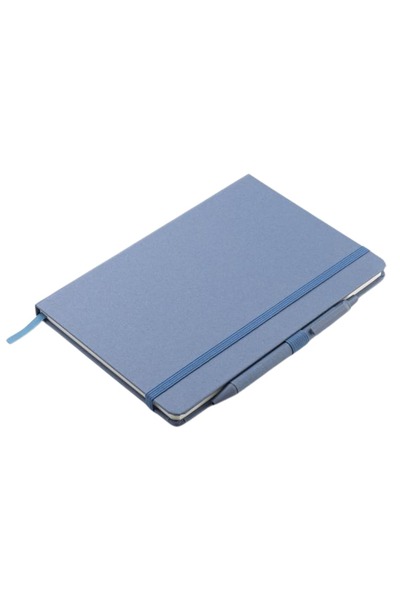 MAXPRINT Abula - A5 Hard Cover Notebook & Pen Set - Lavender Paper, Violet