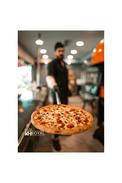 KH Royal فرن بيتزا كهرباء بابين 4 صحون