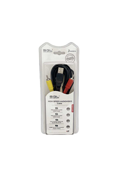 sgl Καλώδιο USB 2.0 σε RCA - 1528B - 1.5m - 097985