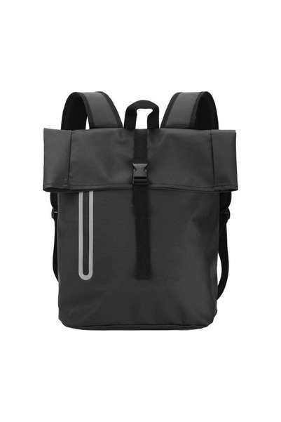 MAXPRINT Expandable Roll-Top Backpacks, 600D Polyester Material