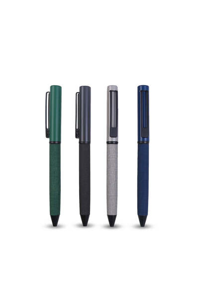 MAXPRINT Posh Pen - Luxurious Twist Metal Pen, Gray