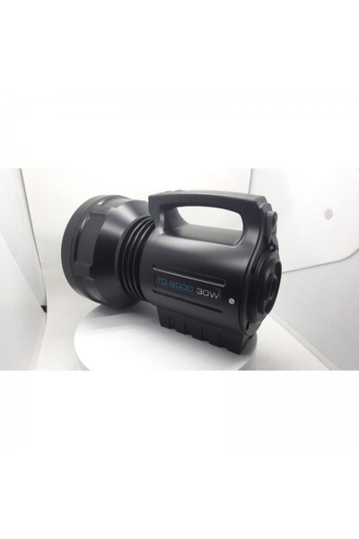 OEM Professional TT8000 flashlight with battery, 30 W power, light beam up to...