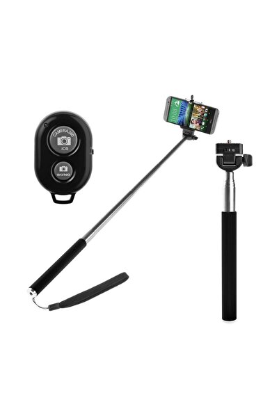 MRG Selfie stick pentru telefon Z07-1 cu telecomandă Bluetooth extensibilă