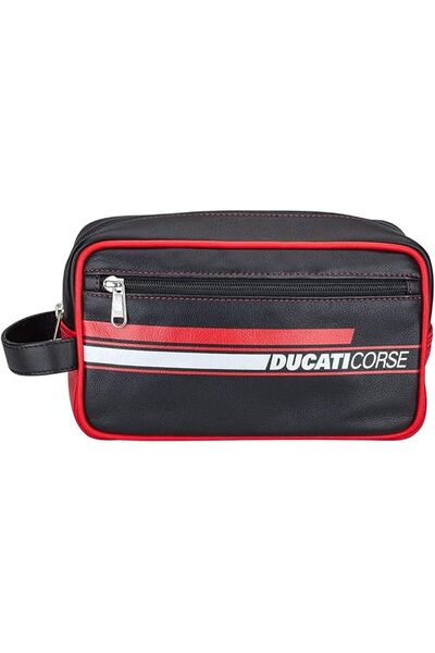 Ducati DTLUG2000201 Alla Moda Leather Toiletry Bag