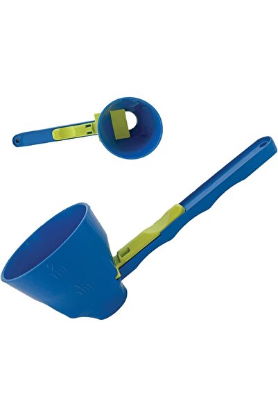 OEM Lingura Gradata, Tip Palnie, din Plastic, Coada Lunga, 8 x 8 x 3 cm, Alba...