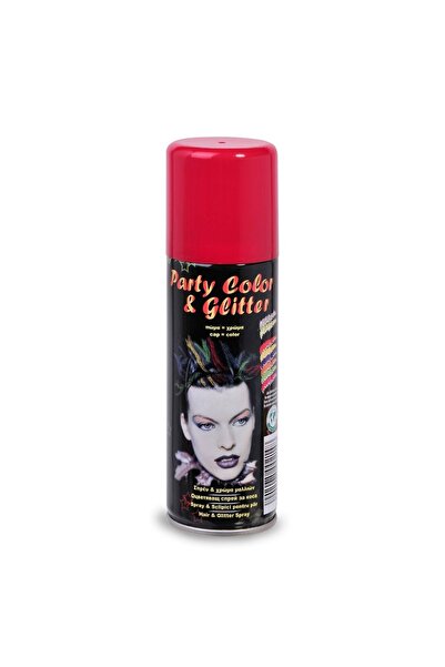 DD SHOP Spray pentru Par Rosu cu Glitter pentru Halloween - 125ml - Culoare
