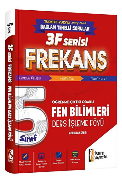 İsem Yayıncılık İsem 5. Sınıf Fen Bilimleri Ders İşleme Föyü Güncel Maarif Model
