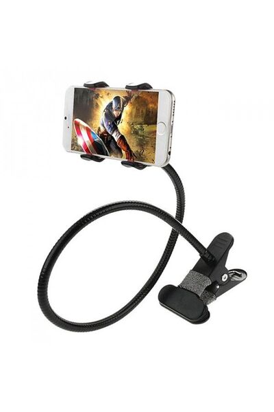 OEM Haweel Universal Flexible Desk Phone Holder Black