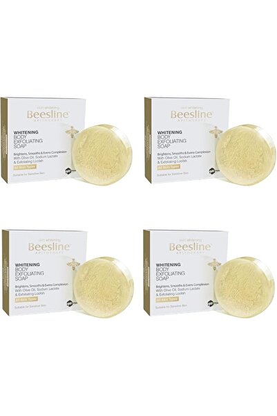Beesline APITHERAPY صابون بيزلاين لتفتيح البشرة وتقشير الجسم لجميع أنواع البش...