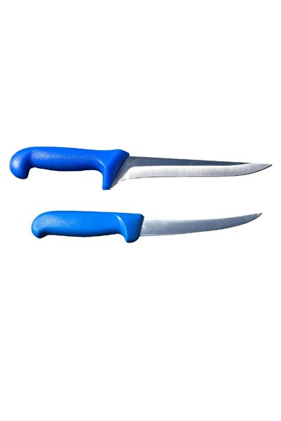 OEM Set of 2 butchery knives, professional, butcher knife and slicing knife, ...