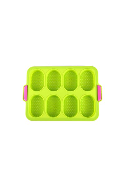 OEM Forme de Silicon pentru Copt, 8 Forme Ovale, pentru Paine si Prajituri, 3...