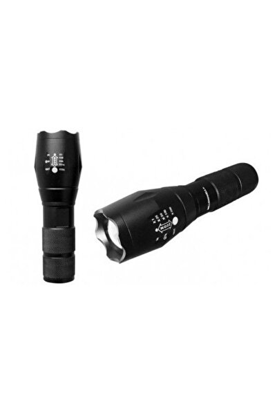 Tech Super Tac Light MAN-0159 Flashlight with 5 Intensity Modes