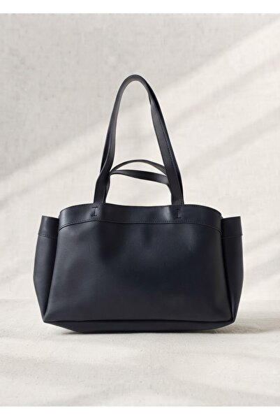 ZEYS Faux Leather Women's Hand and Shoulder Bag with Makeup Bag