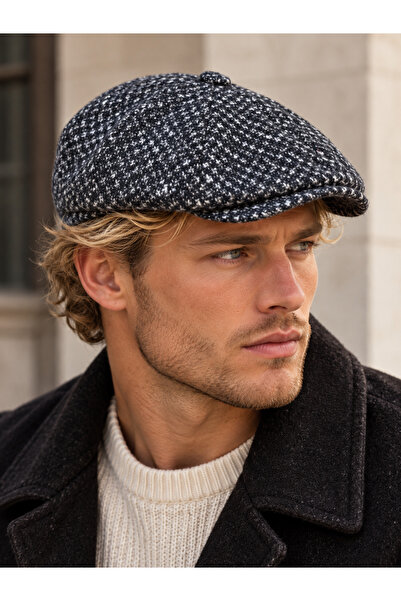 Rupen Kraft Marled winter beanie hat british style beanie hat elastic back hat