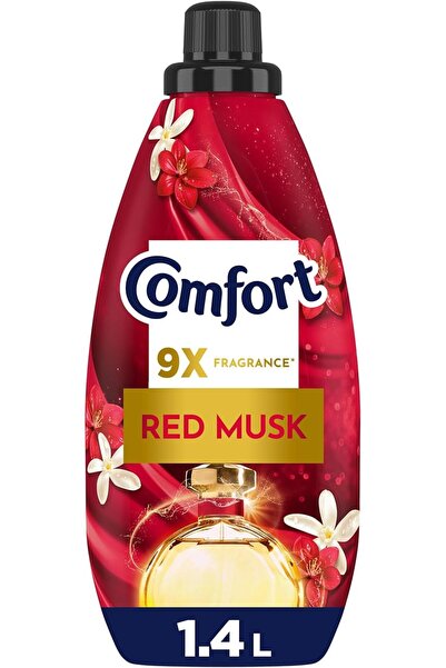 COMFORTBANYO منعم أقمشة كومفورت كونسنتريت، برائحة المسك الأحمر، 1.4 لتر