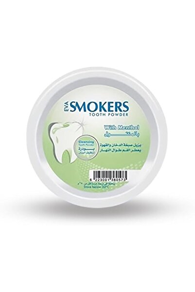 Eva Cosmetics Eva Smokers Cleansing Tooth Powder With Menthol 40 Gm