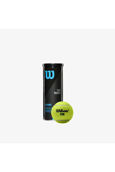 Wilson Tour Premier 3'lü Sarı Tenis Topu