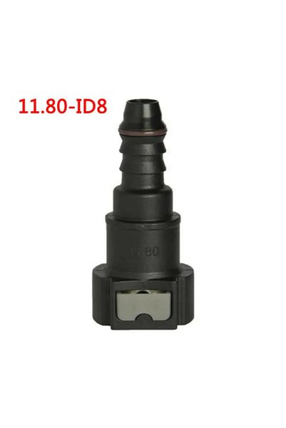 Choice 11.80-ID8 straight Car Fuel Line Coupler Hose Quick Connect ID8 7.89 9...