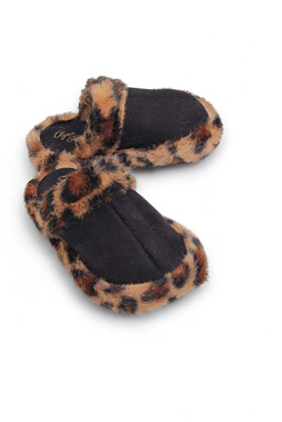Juuuj Black Soft Textured, Lightweight and Flexible, Leopard Patterned, Plush...
