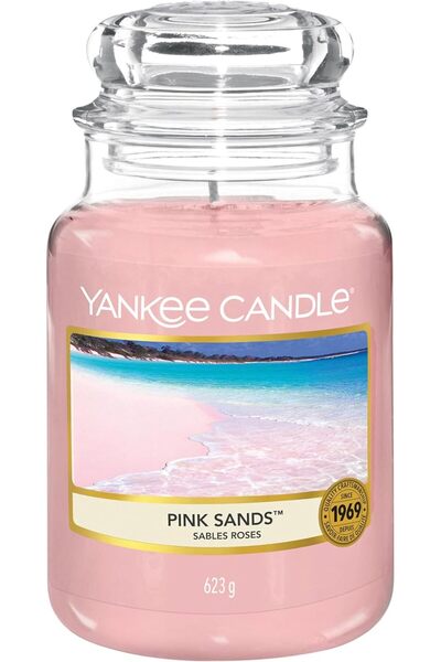 Yankee Candle Scented Candle in Glass (Large) Lavender Vanilla Candle with Lo...