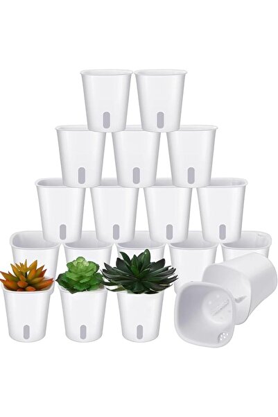 Yelajoy 20 pcs Self Watering Pots Self Watering Planters for Indoor Plants Pl...
