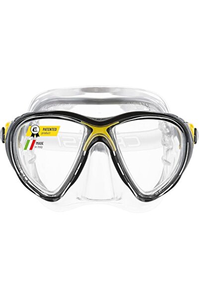 Cressi Adult High-End Scuba Diving Mask, Made in the Revolutionary Crystal Si...