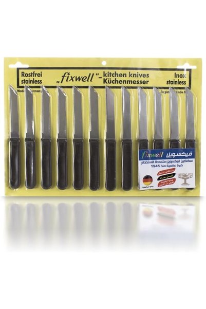 Fixwell سكيككين فيكسويل عدد 12 حبه صنه المانية ذات جوده عاليه ، شفرات استانلس...