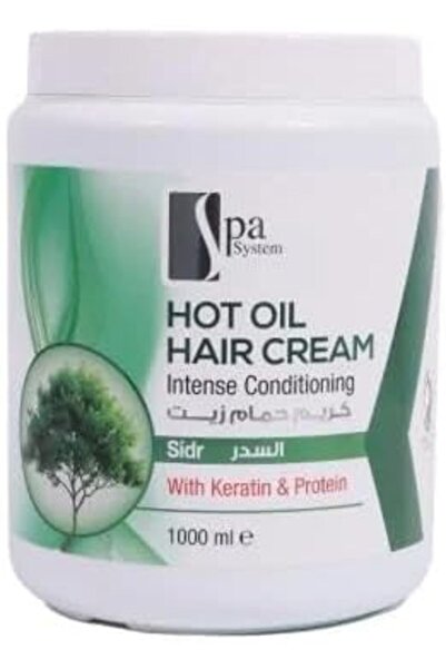 Spa System Al Sidr Oil Bath Cream Keratin & Protein 1000ml
