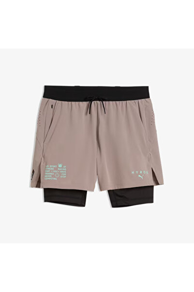 Puma X Hyrox Pwrmode 2in1 Men's Brown Shorts