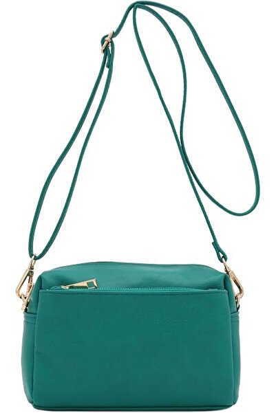 GENERAL FashionPuzzle Triple Zip Small Crossbody Bag