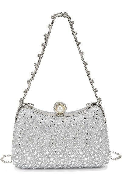 GENERAL Sweetovo Evening Bag Clutch Purses for Women Rhinestones Purse Sparkl...
