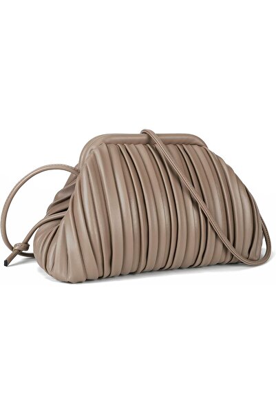 GENERAL Clutch Purse and Dumpling Bag for Women,Designer Cloud Handbag and Ru...