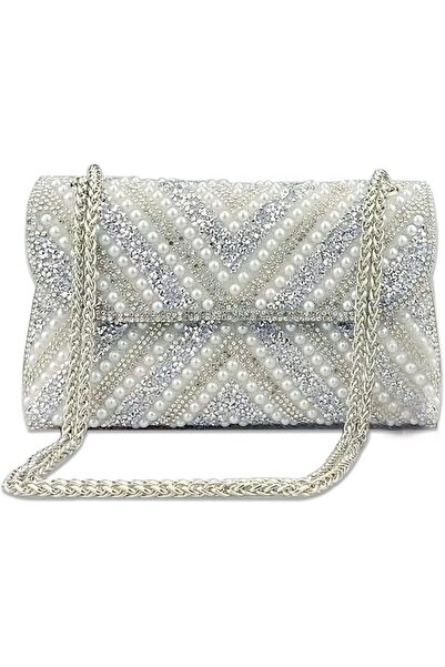 GENERAL Sweetovo Rhinestones Clutch Purses for Women Chain Shoulder Bags Spar...