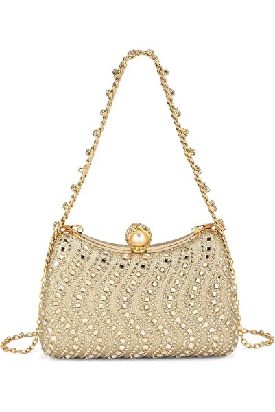 GENERAL Sweetovo Evening Bag Clutch Purses for Women Rhinestones Purse Sparkl...