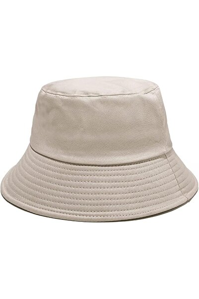 GENERAL Npj Summer Cotton Bucket Hat for Women Men Sun Beach Fishing Cap