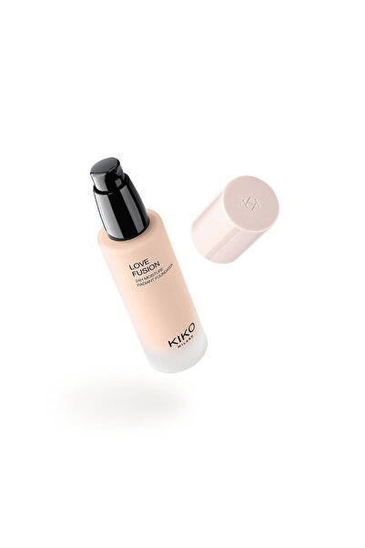Kiko Fondöten - Love Fusion 24H Moisture Radiant Foundation - 1.5WG Warm Gold