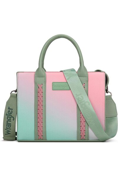 Montana West Wrangler Tote Bag for Women Zipper Shoulder Handbag