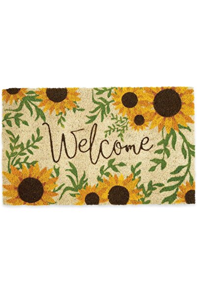 Generic DII Natural Coir Doormat, Decorative Hello Mat, 17x29, Aloe There