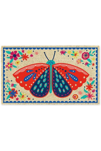 Generic DII Natural Coir Doormat, Decorative Hello Mat, 17x29, Aloe There