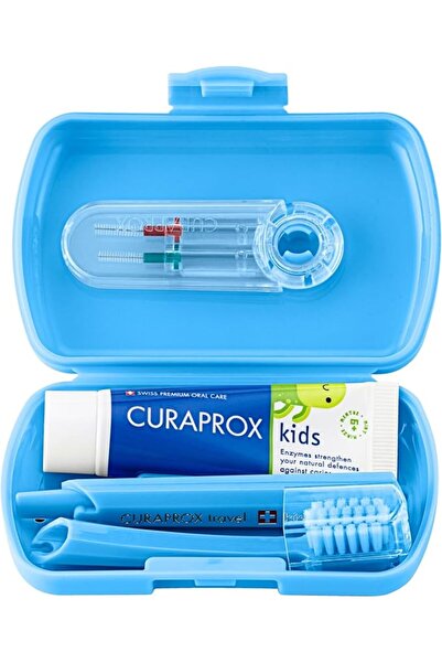 Curaprox Travel Set kids pink