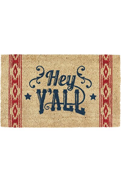 Generic DII Natural Coir Doormat, Decorative Hello Mat, 17x29, Aloe There