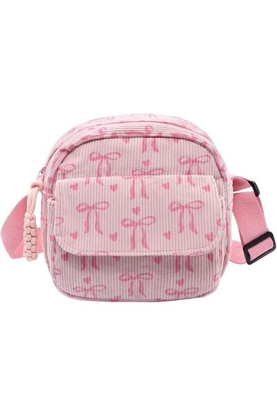 TERRIFI Crossbody Bag for Women, Small Cute Strawberry Corduroy Handbag with ...