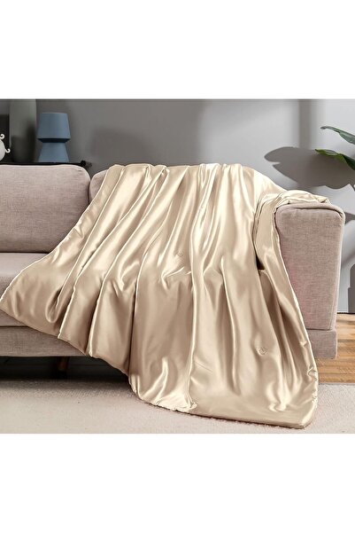 Generic Vonty Satin Throw Blanket Blush Pink Satin Blankets 50x60 Inches(with...