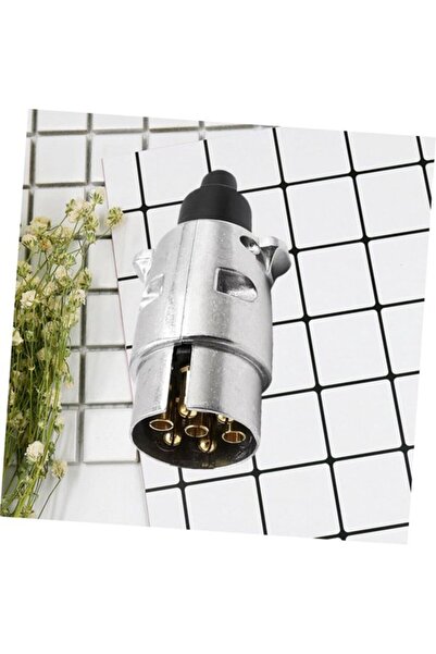Morvena Picks Adaptor priză remorcă cu 7 pini – Aliaj de aluminiu – 12V – Imp...