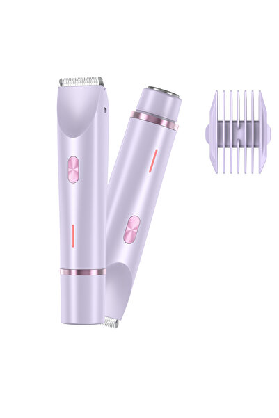 Morvena Picks Aparat de ras și epilator electric 2-în-1 pentru femei, reîncăr...