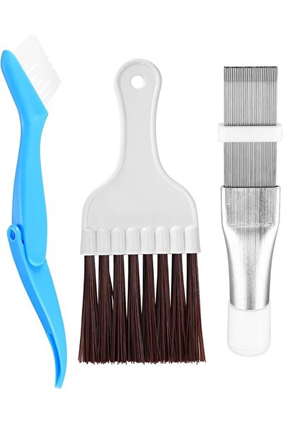 Morvena Picks Kit de curățare aer condiționat - 3 piese: perii pentru condens...