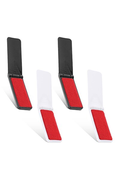 Morvena Picks Perie pliabilă pentru scame, pentru haine, set de 4 perii de că...