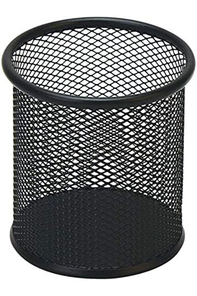 Generic Black Pen Holder Cup for Desk, Black Wire Mesh Pencil Cup Holder for ...