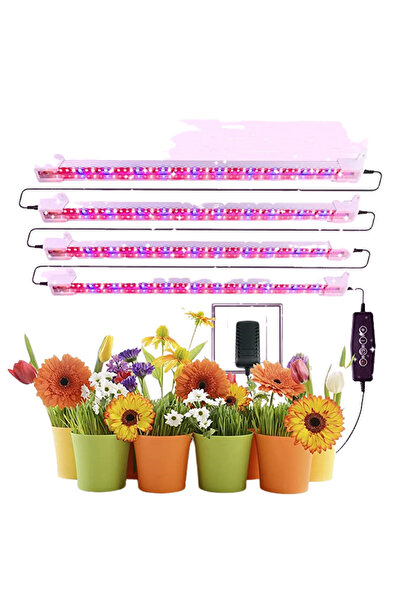 Morvena Picks Bară luminoasă LED pentru creșterea plantelor 12V. Patru bare l...